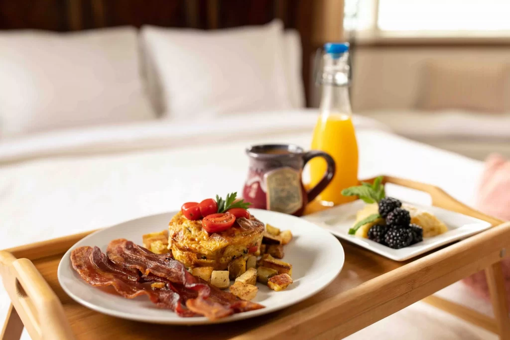 J Patrick House & Inn breakfast spread
